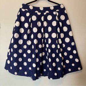 Polka Dot Skirt Size L